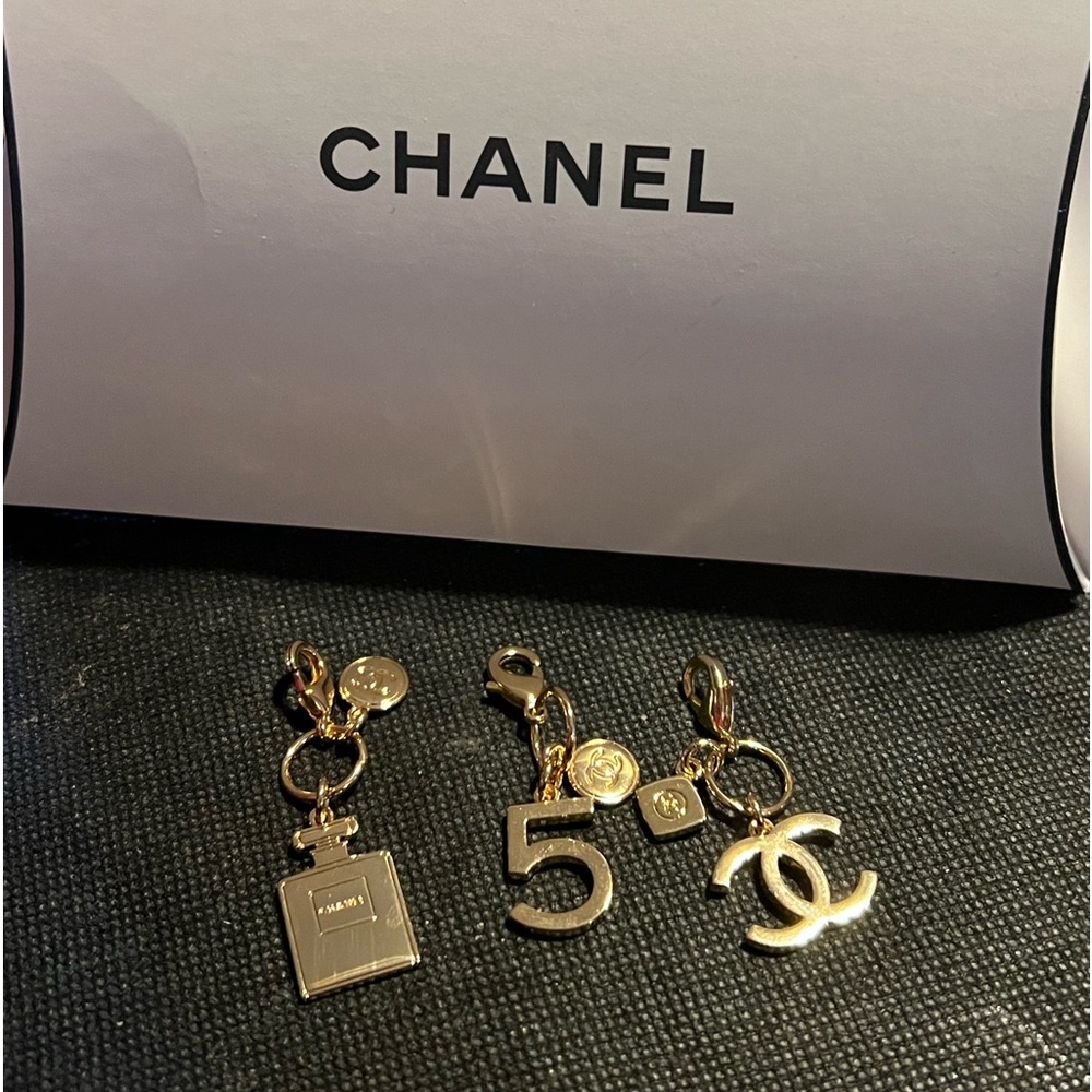 Chanel Limited Eddition holiday charms set of three!